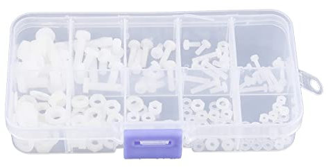 150 Stück M2 M 2, 5 M3 M4 M5 Schrauben Muttern Unter Leg Scheiben Set Sechs Kant mit Box