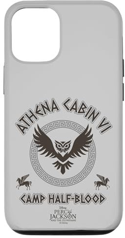 Hülle für iPhone 12/12 Pro Disney Percy Jackson and the Olympians Athena Cabin VI Badge