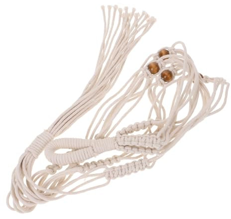 Cabilock Macetero Colgante De Soporte para Macetas Colgantes Adecuado para Decoración De Interiores y Exteriores De Macramé