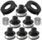 Compatible avec Black & Decker Grass Trimmer Remplacez GL250, GL310, GL360 Bobines Outil de tondeuses de chaîne, ligne de bobine de tondeuse（2 Capuchons de bobine+6 Bobine+1 ressort）