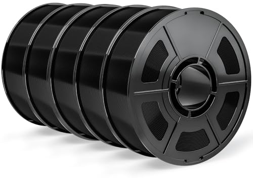 IEMAI ASA Filament 1.75mm 5Kg, Schwarz ASA 3D Drucker Filament, UV-beständig, Hitzebeständig, Maßgenauigkeit+/-0,02mm