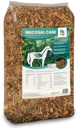 ALL-WIN Horse Mucosal Care 15 kg | Getreidefreies Pferdefutter ohne Zuckerzusatz | Pferdemüsli mit Meeresalgen & Aminosäuren | Für magenempfindliche Pferde & gesunde Verdauung