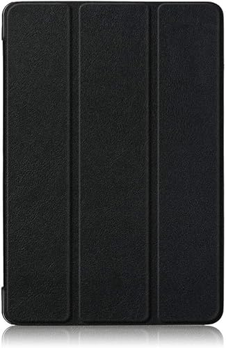 Custodia per Huawei MediaPad T5 10 Tablet 10.1 (AGS2-W09 AGS2-L09 AGS2-L03), custodia protettiva sottile con supporto in pelle PU per Huawei MediaPad T5 10 Tablet 10.1 pollici (nero)