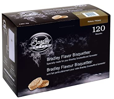 Bradley Smoker Boîte de 120 bisquettes Hickory