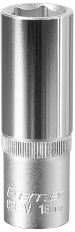 Sealey S1218D Walldrive Socket 18Mm Deep 1/2Sq Drive