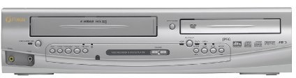 Funai - Lettore DVD + VCR Combo DBVR-7510S + registratore VHS