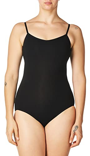 Capezio V-Neck Camisole Leotard, Black, X-Small