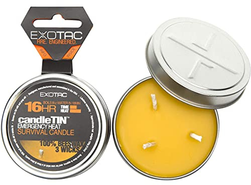 Exotac Kerze CandleTin large hot burn, 002120-HOT