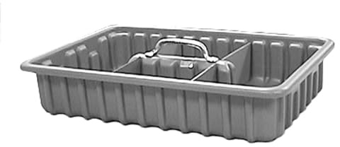 Jones Stephens Tool Tote Tray, 9 x 15 x 3 with 6 Dividers