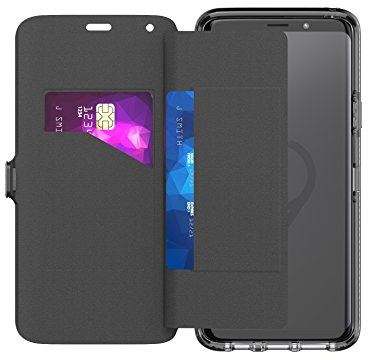 tech21 T21-5842 Evo Wallet Protective Case for Samgsung Galaxy S9+ Black