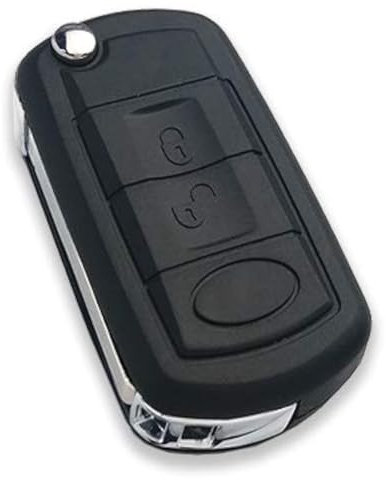 Automobile Locksmith 3 Button smart remote flip key fob Shell Case Blade for Land Rover Discovery LR3 Range Rover Sport