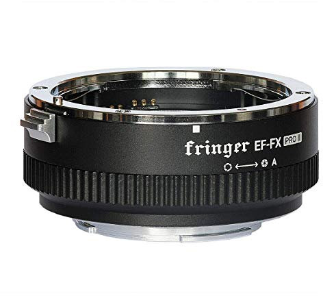 Fringer EF-FX PROII Auto Focus Mount Adapter Built-in Electronic Aperture for Canon EOS Tamron Sigma Lens to Fujifilm FX Mirroless Camera X-T3 T4 XH1 X-E3 XT20 X-Pro2 X-T2 X-A X-E1 X-M1 XT1 X-T30
