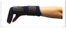 Handgelenkstütze für Handgelenk, gerade, 20,5 – 23 cm, Größe 4