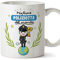 Mugffins poliziotta Tazze Originali di caffè e Colazione da Regalare Lavoratori e Professionisti - Migliore poliziotta del Mondo - Ceramica 350 ml