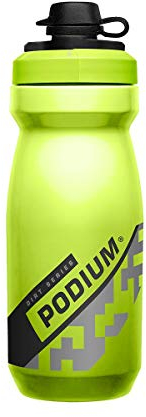 Camelbak Unisex's Podium Dirt Series Bottles, Lime, 0.62 Litre/21 oz