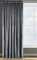 Eurofirany ROSA Vorhang Samt Velvet Kräuselband -1 STK. Weich Edel Gardine 200g/m² Elegant Glatt Einfarbig Flauschig Modern Klassisch Wohnzimmer Schlafzimmer, 135x300 cm, Graphit