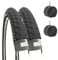 ECOVELO 2 Copertoni 24 X 1.75 Camere Reifen schwarz Fahrrad 24x1.75 (47-507), Einheitsgröße