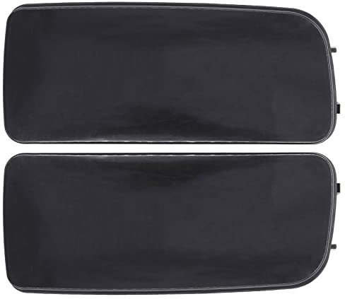 Doo Engy Nebelscheinwerferabdeckung schwarz für BMW 3er E36 1991-1998 (vorne links und rechts, Halogen, Kunststoff, Bumperintegriert)