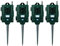 Pestbye® Ultrasonic Smart Link Cat Repellent System - Battery Powered Motion Activated & Waterproof - The Ultimate in Cat Repellers with Ground Stake - Set of 4