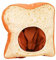 Neuheit kuschelig Hut Kappe Hüte Lustige Toast Brot Hut Cosplay