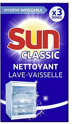SUN, Nettoyant Machine 3 Doses,Lot De 3,livraison offerte