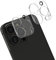 kwmobile Camera Lens Protector Compatible with Apple iPhone 13 Pro/iPhone 13 Pro Max (2 Pack) - Clear Tempered Glass Phone Lenses Protectors