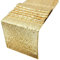 Pailletten Tischläufer, 30 x 300cm Lange Tischläufer Glitzernde Glänzende Polyester Tischdecke für Hochzeit, Geburtstag, Party, Heimtisch Dekoration(Gold)