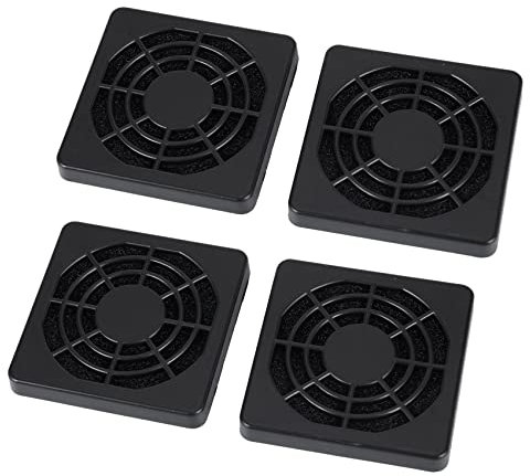 Niniang 4 Pieces Anti-Dust Dust Filter Grille Cover for PC Case Fan 50mm