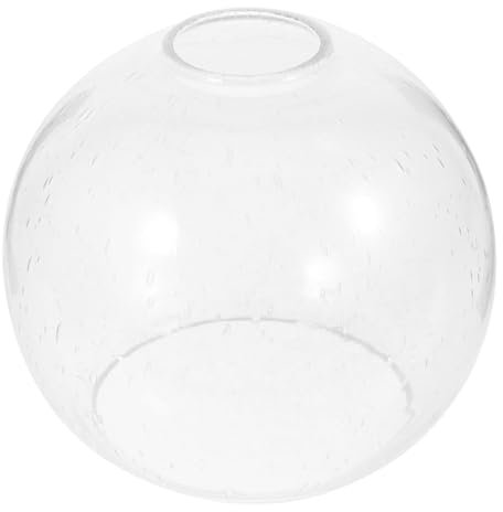 Uonlytech Pantalla De Vidrio Para Lámpara Colgante Reemplazo Decorativo De Pantalla De Luz Diseño Simple y Elegante Adecuado Para Salón Dormitorio