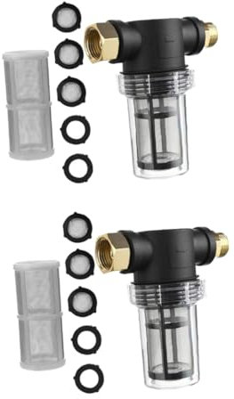 Yardwe Lot De 2 Filtres À Eau Dure Pour Robinet Filtre Dévier Filtre À Eau Pour Robinet Dévier Nettoyage Efficace