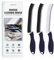 SXhyf Brosse de Nettoyage Multifonctionnelle à Poils Durs pour Maison, Cuisine, Fenêtre, Robinets, Toilettes, Joints et Voiture