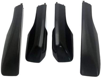 Car Roof Rack For Toyota For RAV4 XA30 2001-2012 Car Roof Rack Shell Protective Cover Front Rear Black Roof Luggage Bar Rail End Shell Car Top Luggage(For 2006-2012)