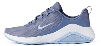 Nike Women's Air Zoom Bella 7 Workout Shoes, World Indigo/Aluminum/Football, 4