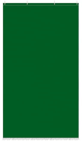 PARAMAISON Tenda Sole a Cascata Varadero, Parasole Ombreggiante con Anelli Idrorepellente | 200x300cm Verde