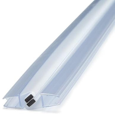 GUARNIZIONI PER VETRO E PER BOX DOCCIA | IN DIVERSI MODELLI E MISURE | PER VETRO DA 6-8 mm | LUNGHEZZA 200 cm (MODELLO MAGNETICA 180°)