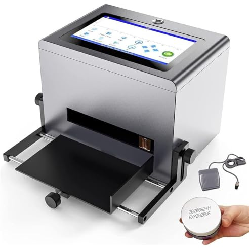 Tintenstrahl-Codiergerät mit 7-Zoll-Bildschirm für Datum, Barcode, QR-Code-Etikettendruck