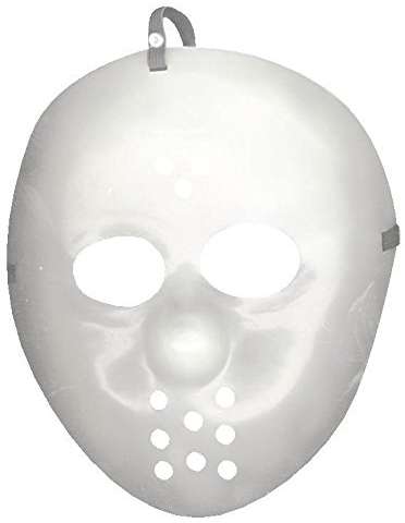 Jason Hockey Maske leuchtet im Dunkeln - Glow in The Dark Halloween Maske