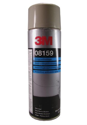 JMC 3M STEINSCHLAGSCHUTZ Spray 500 ml MIT Flacher Struktur GRAU 08159