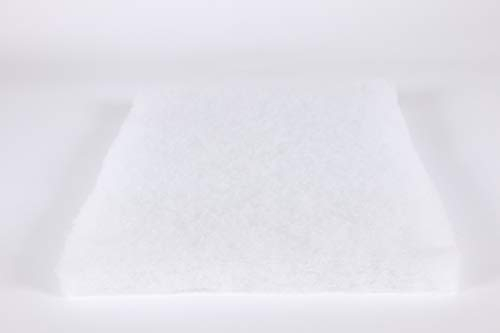 Filtervlies G2 2m x 1m Filter Dicke ca. 8-10 mm (je nach Charge) ca. 150g/m² Universal Filtermatte Vlies Filter Filtermedium