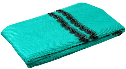 Colorus Gerüstschutznetz 2,57 m x 10 m | Gerüst-Netz 50g/m² | Gewebe-Schutznetz für Gerüste | Abdecknetz mit Knopflochleisten | Vogelnetz Pflanzenschutznetz | Staubnetz Laub-Schutznetz