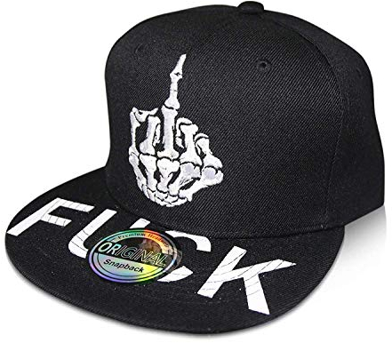 Snapback Cap Uni (FUCK SKULL)