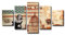 Visario 6418 Bilder und Kunstdrucke auf Leinwand Bild 100 x 50 cm USA fünfteilig