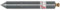 Stubai Senklot lange Form, 100 mm, 443001
