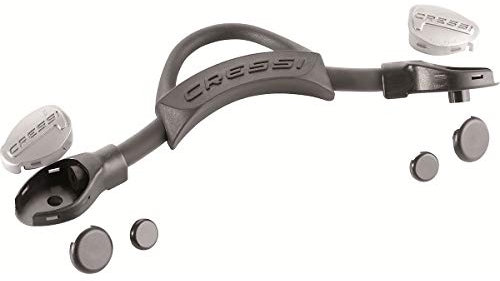 Cressi Bänder EBS Strap Extended Fit Pair Reaction Frog Plus, Black, BZ150003