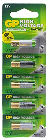 GP 5 piles alcalines Gp 27 A Mn27 12 V