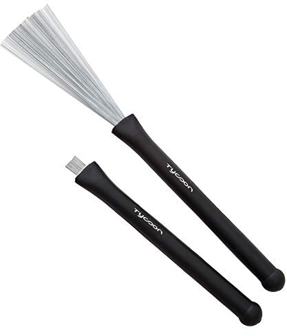 Tycoon Percussion TKSB-S Cajon Brushes, Steel Bristles