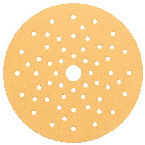 Bosch Professional Schleifblatt für Exzenterschleifer Holz und Farbe (5 Stück, Ø 150 mm, Körnung 60, C470), Beige, 2608608X82