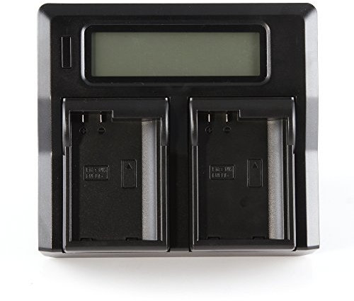 FOTGA LCD Double Caméra Batterie Chargeur Dual Charger pour Nikon EN-EL15 V1 D7000 D800 D800E D7100 D7200 D600 D610 D750