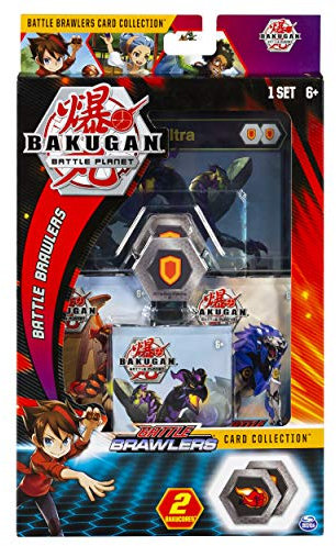 Bakugan, Deluxe Battle Brawlers Kartensammlung mit Jumbo Foil Nillious Ultra Karte, ab 6 Jahren