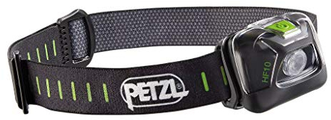 PETZL - Stirnlampe HF10 - Unisex, Schwarz, Einheitsgröße